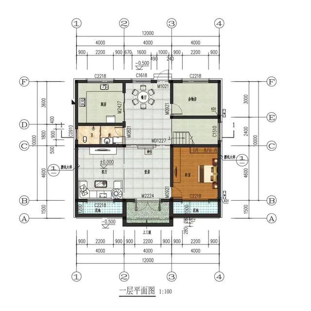 2024农村二层自建房图纸，面积适中，舒适美观兼实用