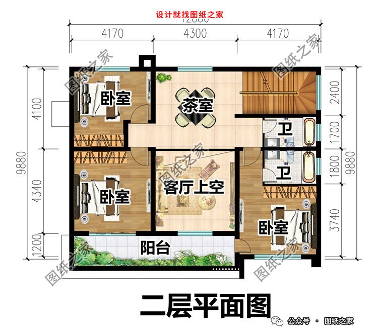 10款农村二层别墅设计图，性价比拉满！