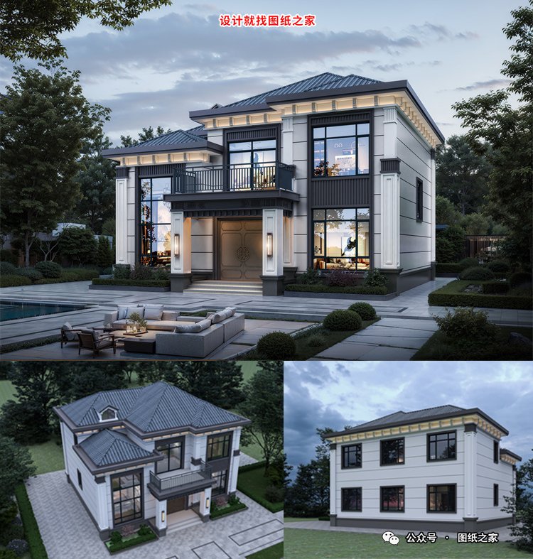 2026年4月农村二层别墅受欢迎排行榜TOP10，都有全套图纸！