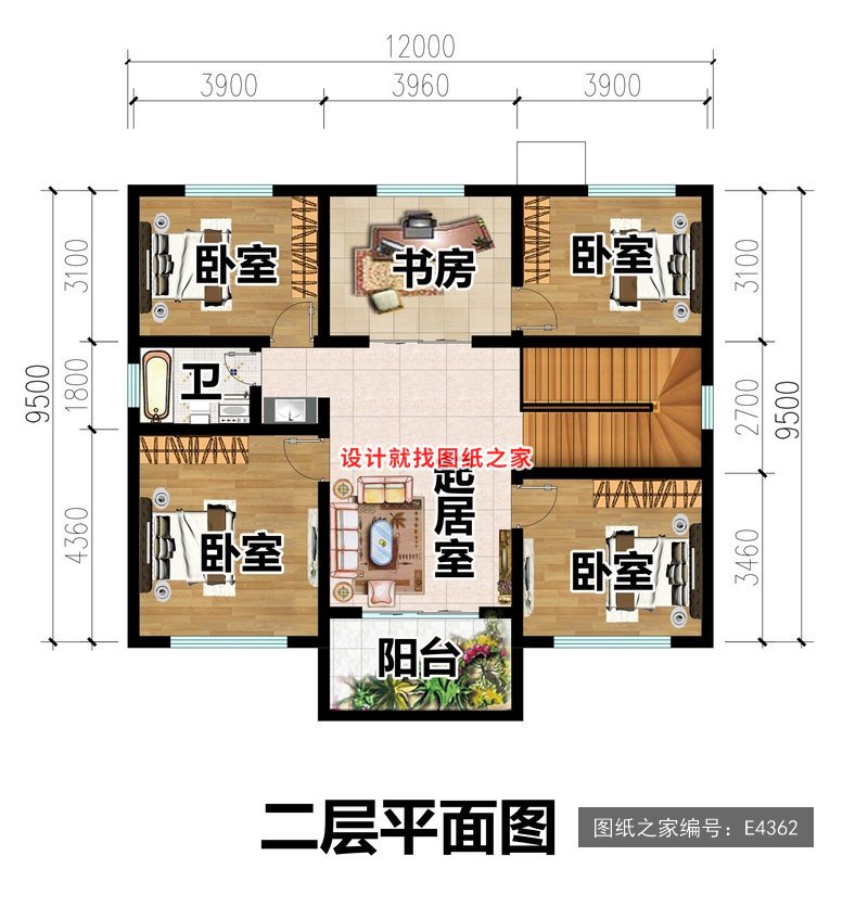 曝光率超高！这20套农村二层设计图纸，邻居抢着要
