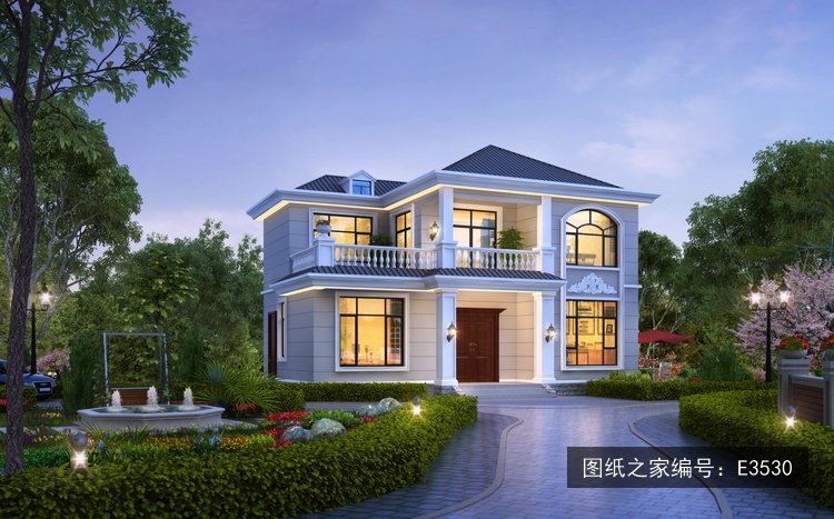 2026邻居都夸好！面宽12米二层别墅设计TOP15，图纸速存
