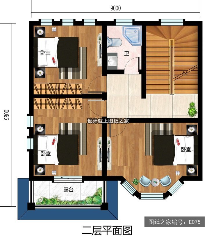 2026爆款清单：15套两开间二层别墅设计，图纸直接拿去用