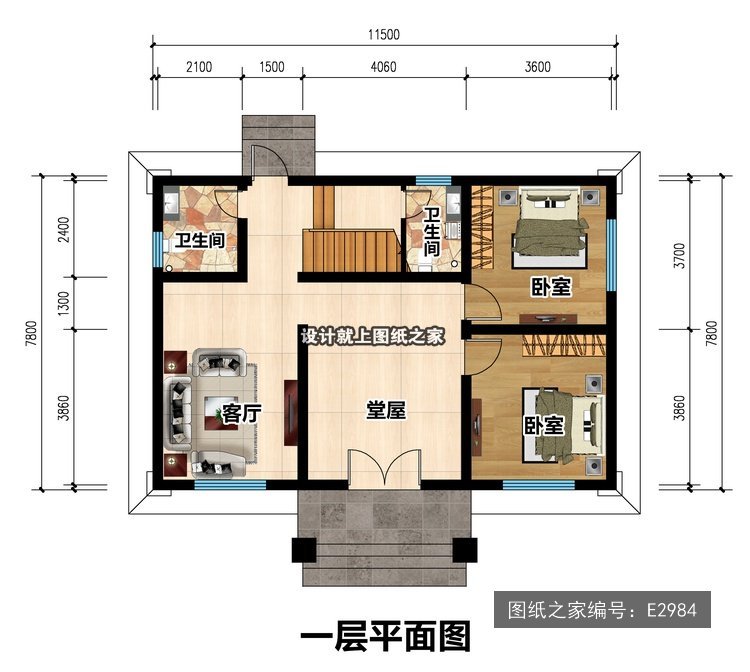 2026最新面宽11米二层别墅设计，25套图纸直接抄作业