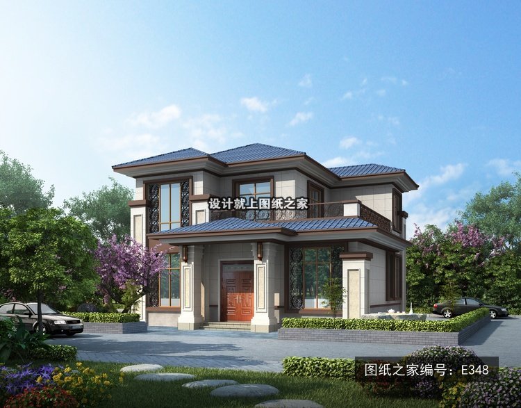 2026最新面宽11米二层别墅设计，25套图纸直接抄作业