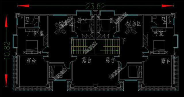 2024年欧式最新双拼自建房屋设计，外观精致有棱有角，一眼就爱上