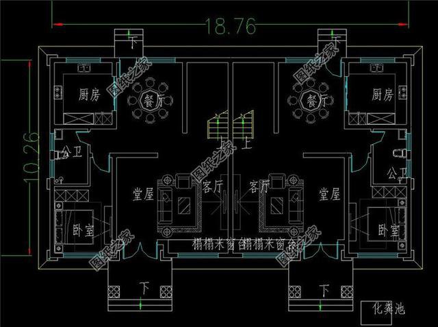 2024年欧式最新双拼自建房屋设计，外观精致有棱有角，一眼就爱上