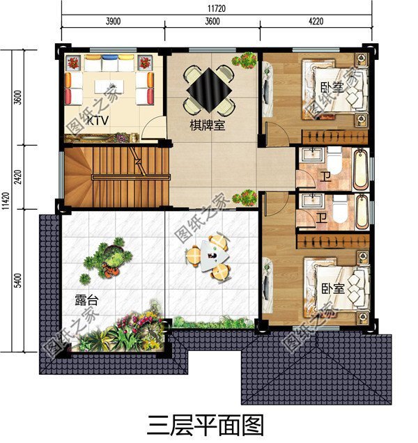 2024最新别墅二层半大全，谁人不爱呢？今年建起来