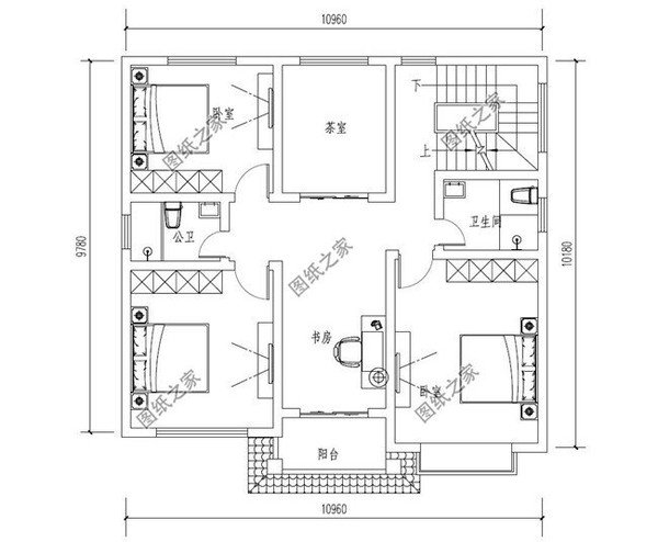 农村建房设计效果图，布局合理人人问，住新房心飞扬