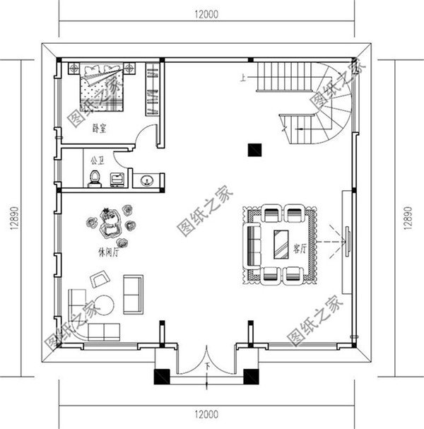 四层大户型别墅设计图，建在农村倍有面，未来建房标杆