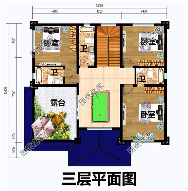 农村30万左右三层房屋设计图，30万起步就能建，这可能是最便宜的自建房