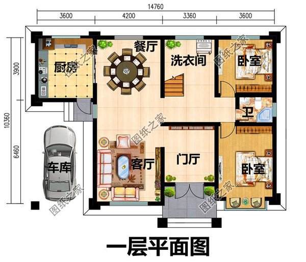 农村四间二层别墅设计图，时髦又大气，快来看一看哪一款是您的最爱