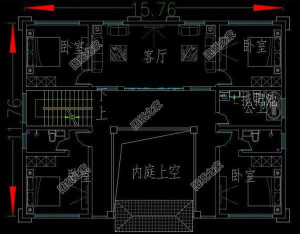 农村新中式别墅设计图，房屋这样建，绝对没有人敢再说你土