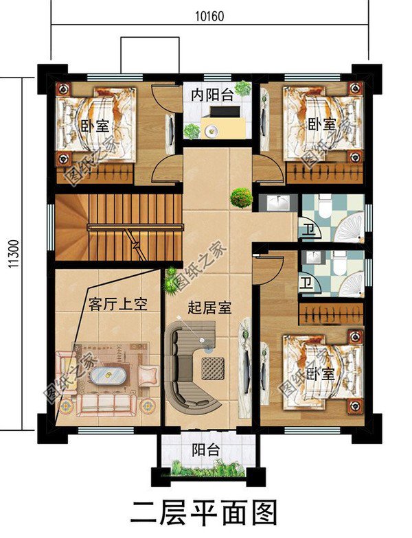 120平3层自建房造价预算多少？2024建房首选，享悠闲时光