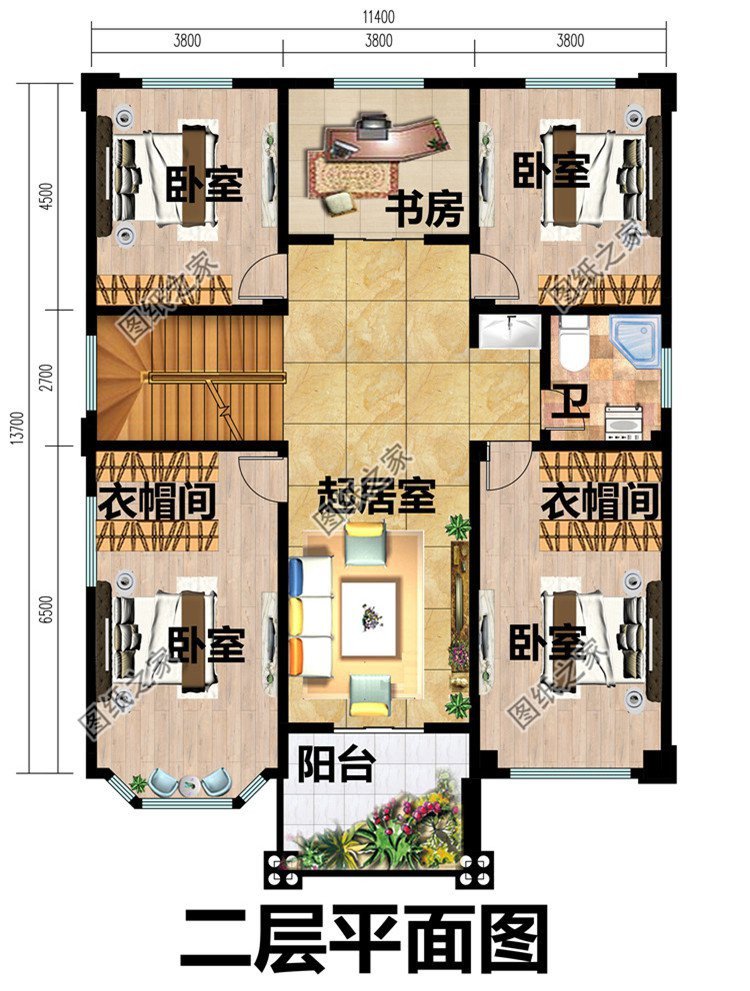 普通农村建房设计图，沉稳有质感，想建房？就选这四款