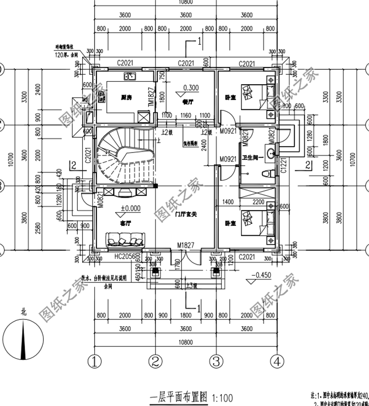 2024年最新三层别墅设计图，打算建房的朋友别错过，建一栋面子给你赚足了