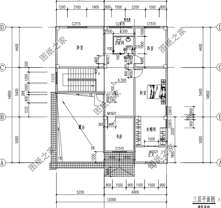 2024年最新三层别墅设计图，打算建房的朋友别错过，建一栋面子给你赚足了