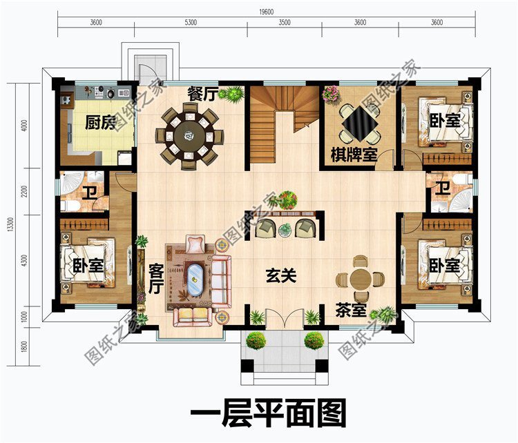 三层半四层别墅设计图，这三款最大程度满足建房人的需求