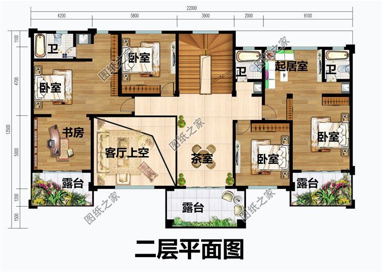 2024年新款三层别墅图带车库，村里建房的标配，良心之作