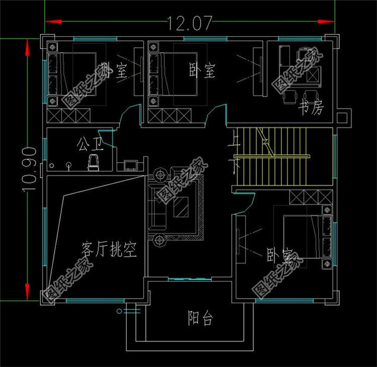 2024最火三层别墅设计图，户型不大不小刚好，快来看看适不适合你家的宅基地