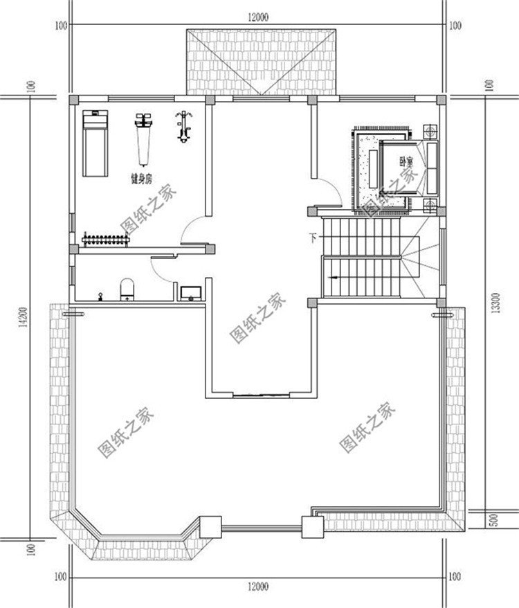 150平米大户型四层别墅设计图，这配置简直太棒了，赶快来一栋吧