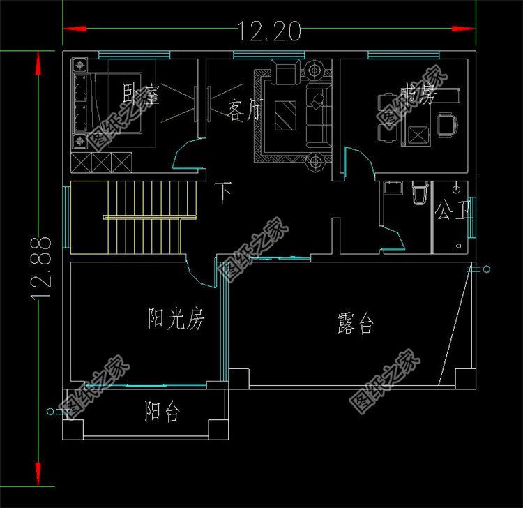 最新农村别墅图，新鲜出炉的好户型，记得收藏好等到盖房用