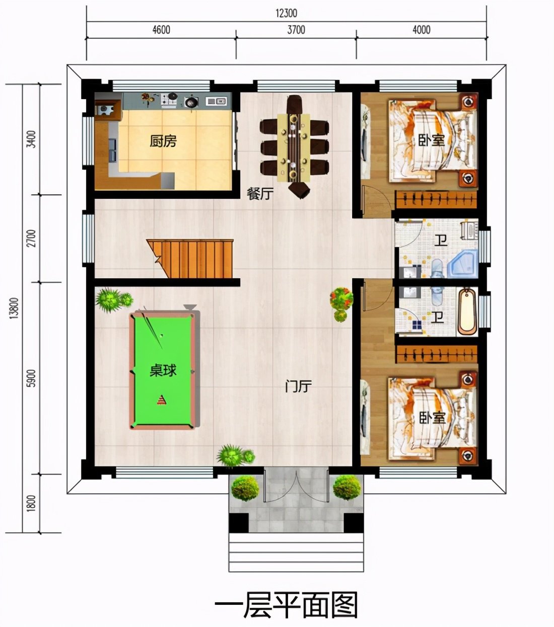 农村建房子必备户型图，今年建房选这些准没错，温馨舒适