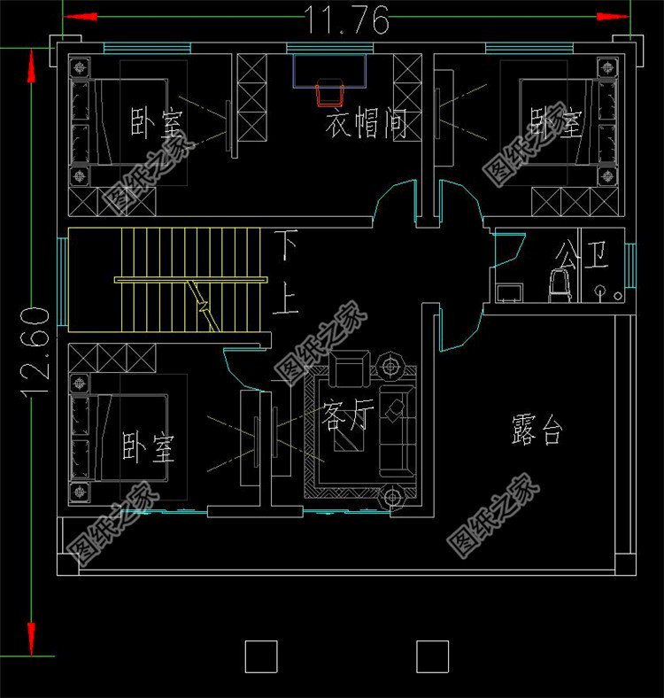 简单户型三层楼设计图，快来看看有没有让您心动的吧，有的话赶快收藏