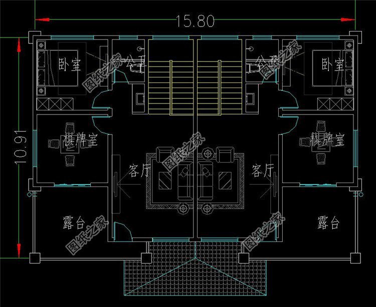 40万农村双拼别墅图片，户型这样布局能提高空间利用率