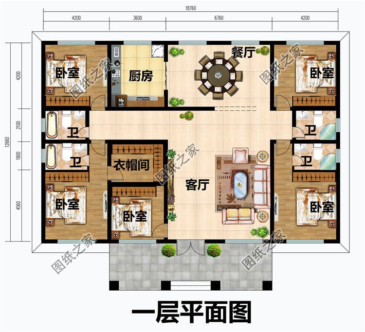 最便宜的建房设计，造价非常经济，适合农村家庭建造