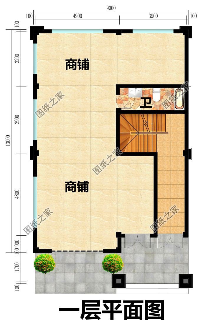 小面宽四层别墅设计图，小户型盖起来毫不逊色，有颜值有档次