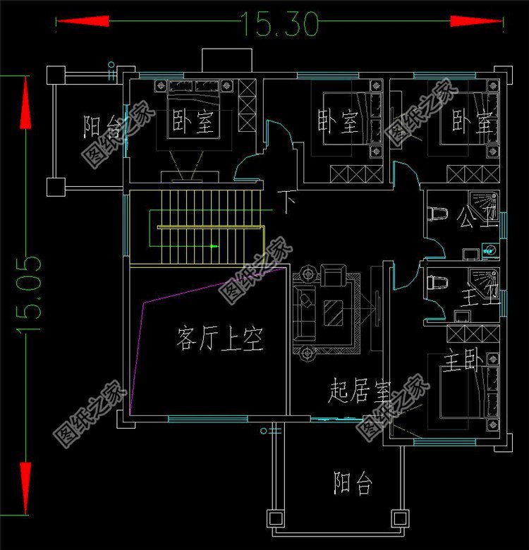 中式风格二层自建房设计图，不输给城里的高楼，别提多好看了