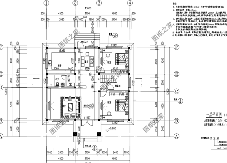 中式风格二层自建房设计图，不输给城里的高楼，别提多好看了