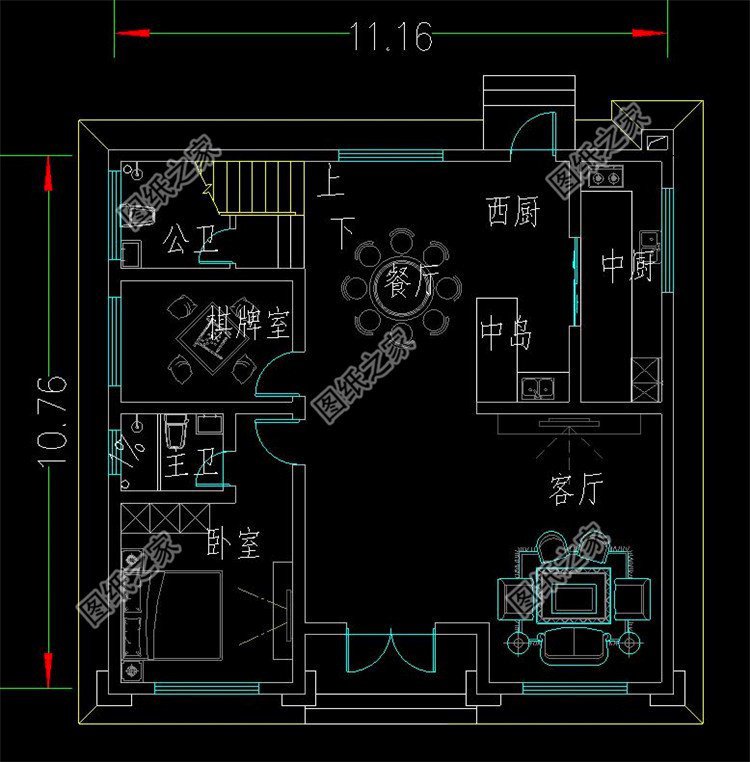 3套经济实用型农村别墅自建房设计图，户型经典，好看又大气