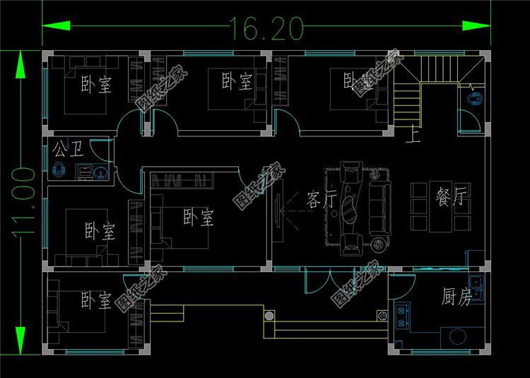 自建一层平房设计图，花钱少效果又好，太绝了