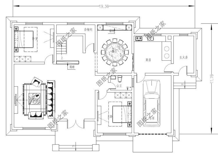 私人建房设计图纸设计图，户型好看又实用，舒适感满满