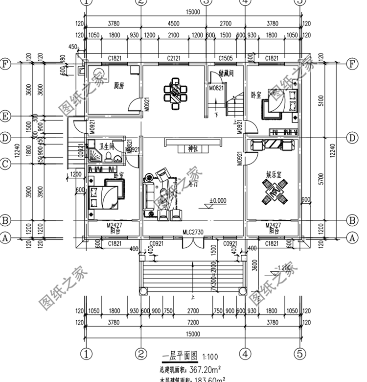 一般农村二层房效果图，建出来美过效果图，装修温馨时尚显大气