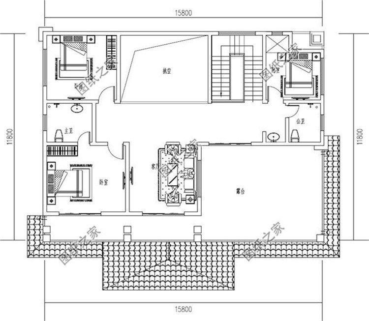 一般农村二层房效果图，建出来美过效果图，装修温馨时尚显大气