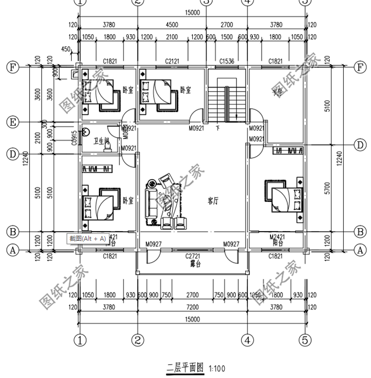 一般农村二层房效果图，建出来美过效果图，装修温馨时尚显大气