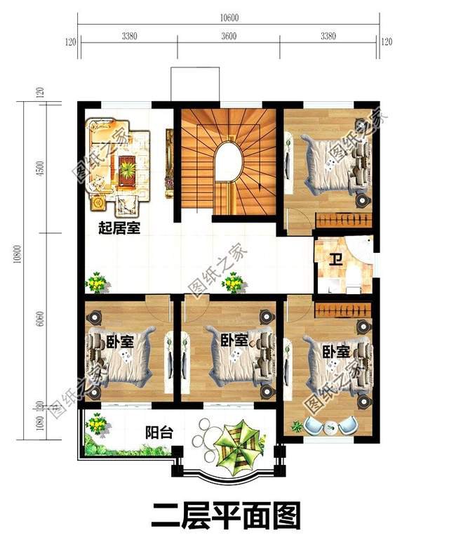 最为实用的造型简单的二层砖混自建房，大家都很喜欢