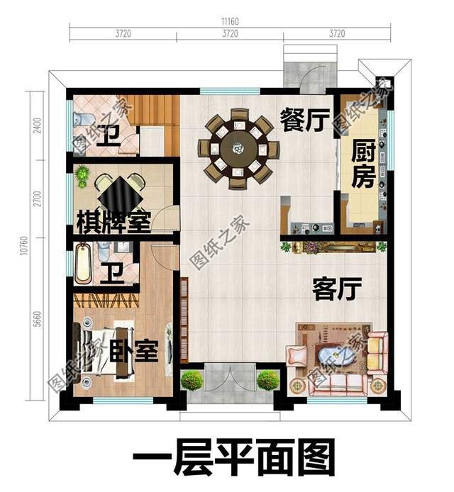 10乘12米房屋，悠闲生活建房就该这样建