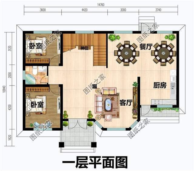 造价20万二层楼别墅，生活的优选，舒适的选择