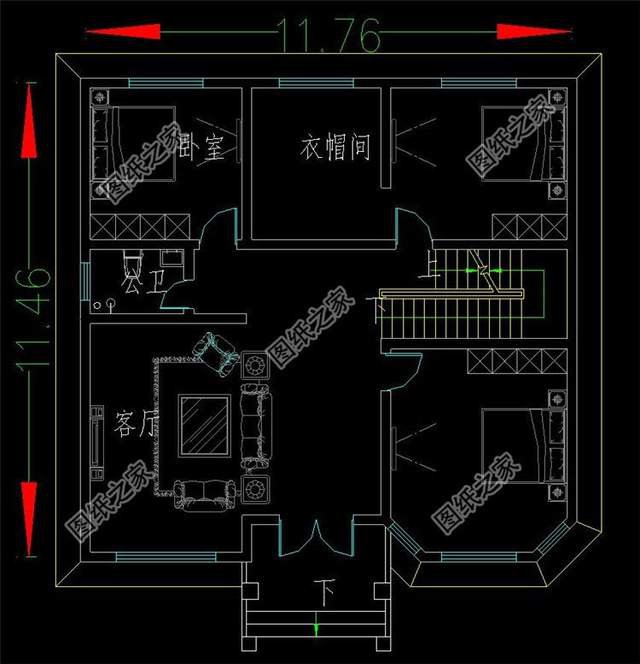 农村新款带地下室别墅，防潮储物两不误，娱乐日常欢乐多