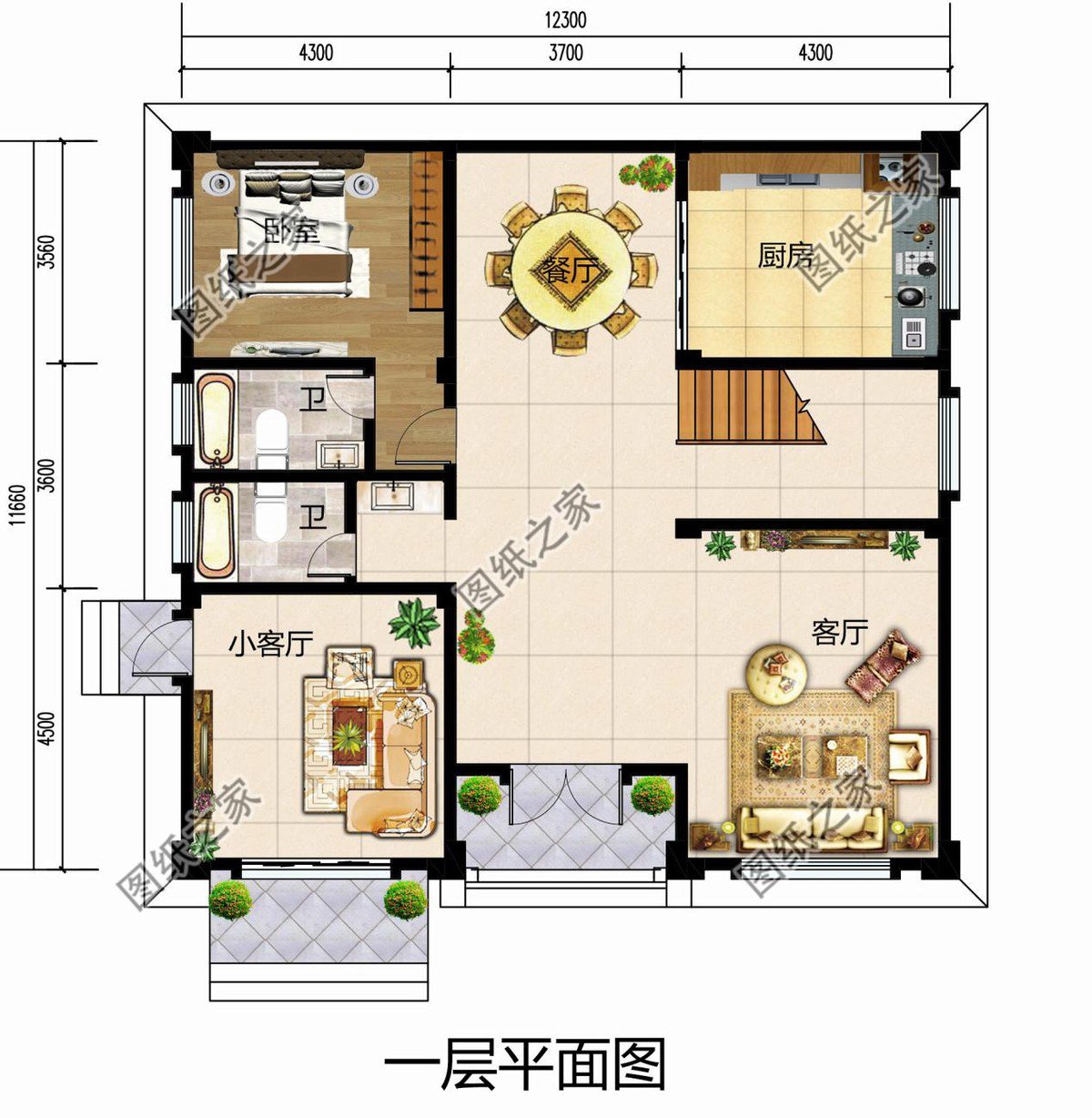 鄉村高檔四層豪華別墅大面積開窗設計給你不一樣的視覺體驗