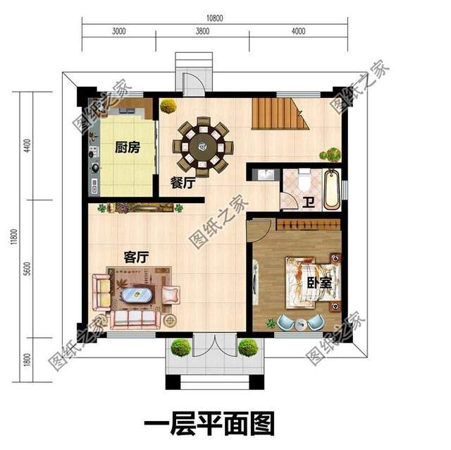 新中式别墅设计图，给传统家居文化引入了一种新的气场