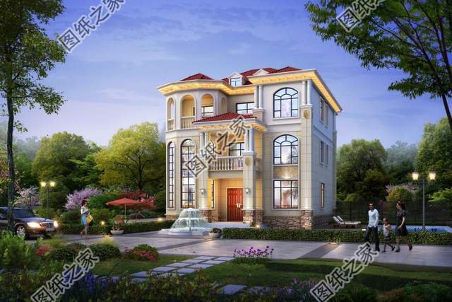 豪宅别墅城堡宫殿设计，漫步乡村，爱上古堡的宫殿设计
