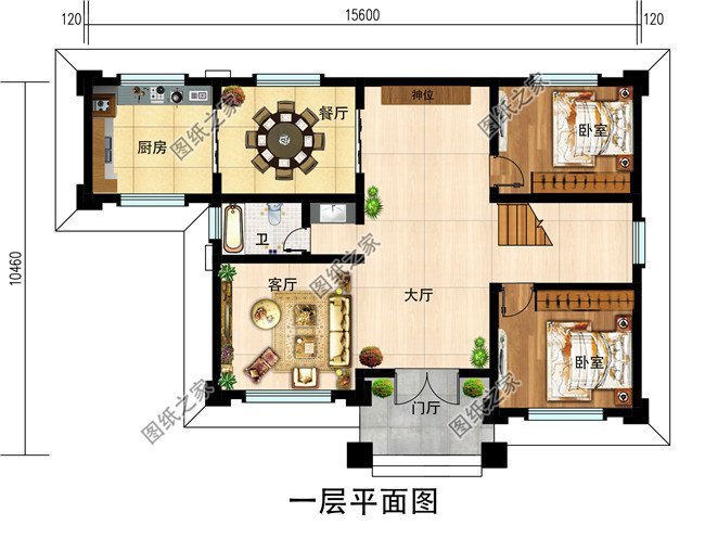 最实用的农村二层别墅，让邻居羡慕，全村排队来串门