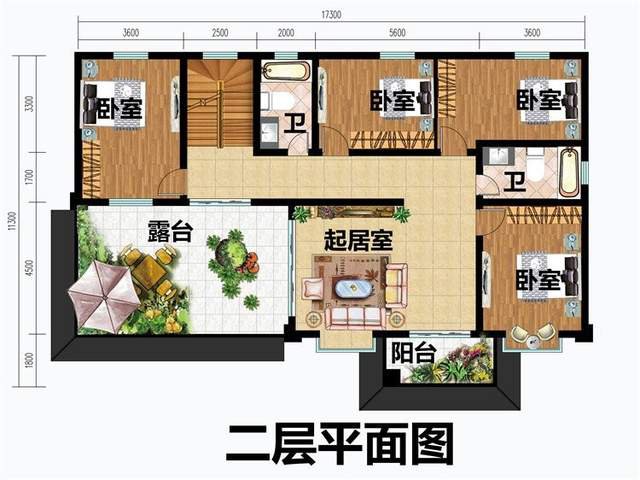 五款农村别墅设计图，合理的室内布局，带来超高的居住性价比