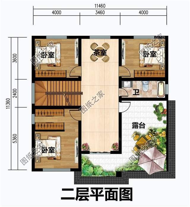 简约大方的农村住房合集，室内功能分工明确，外观朴素又大方