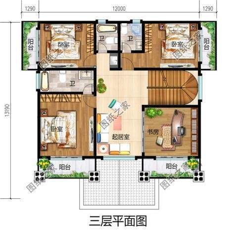 农村高层自建别墅设计，城市的繁华不耽误农村的高楼林立