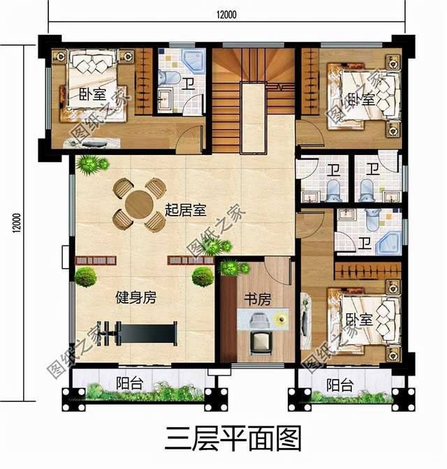 农村高层自建别墅设计，城市的繁华不耽误农村的高楼林立